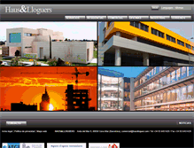 Tablet Screenshot of hauslloguer.com